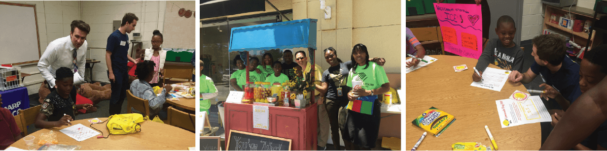 Mentors on Lemonade Day